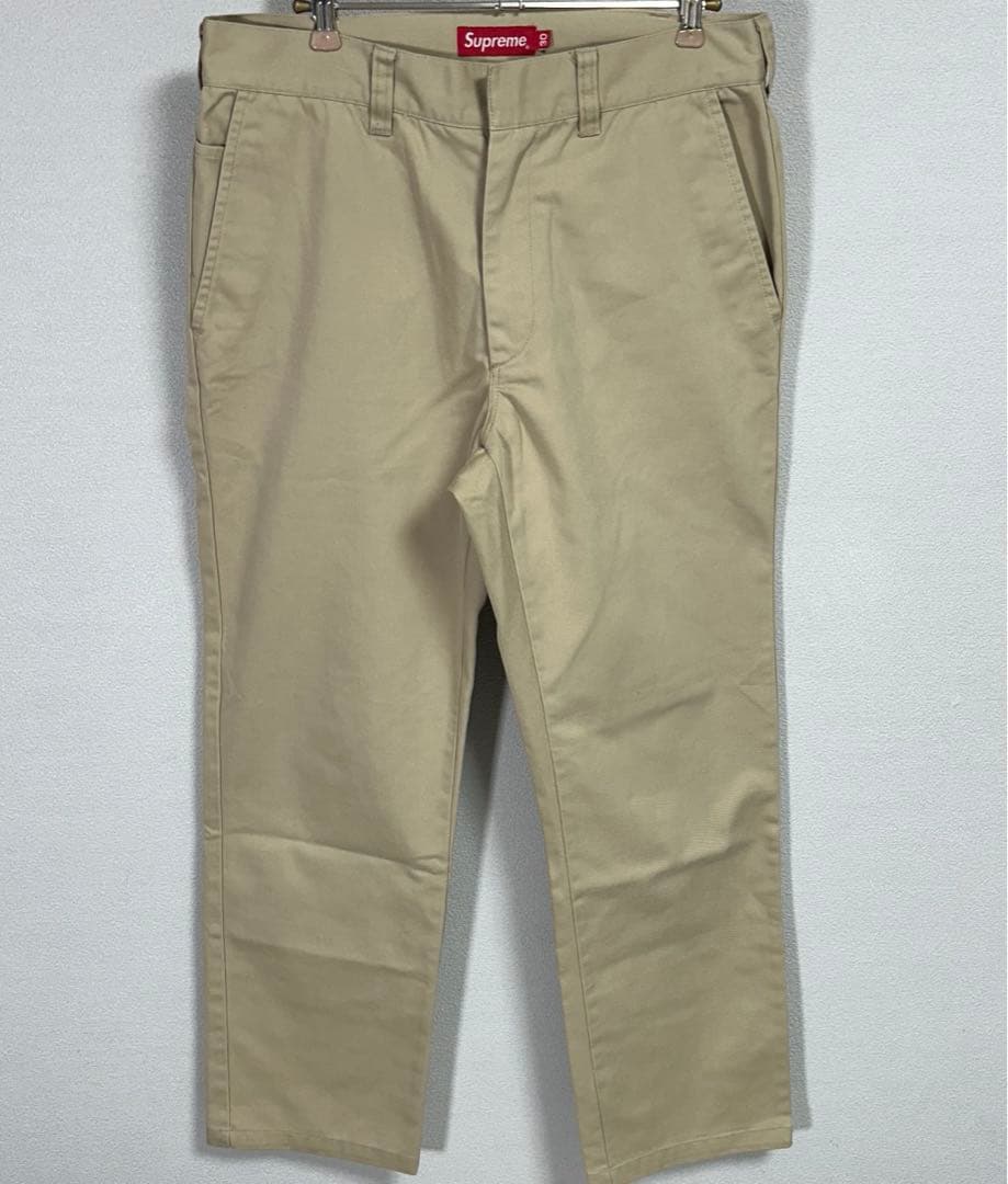 Supreme ワークパンツ ベージュ30inch WorkPant khaki