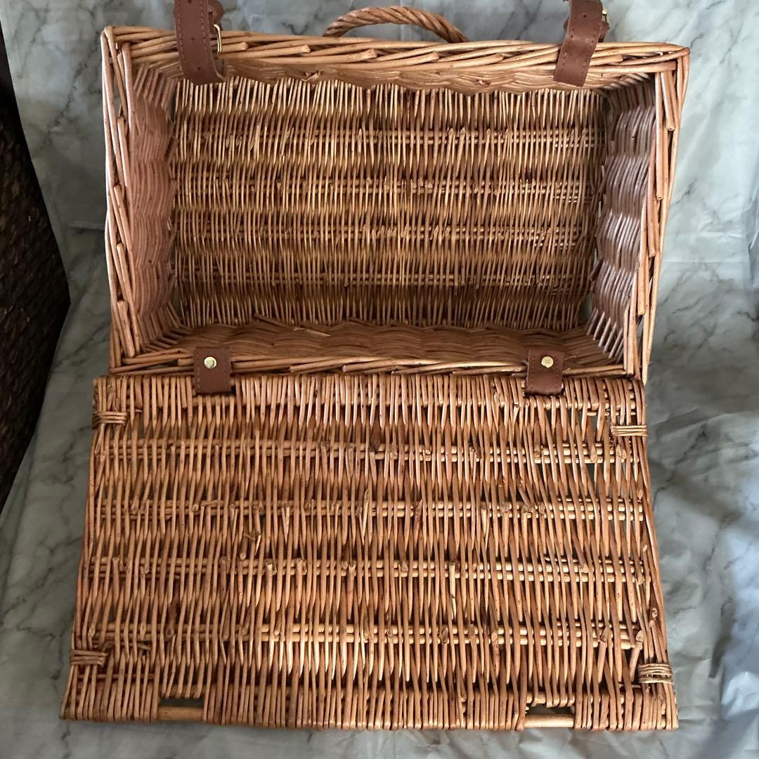 英国F&M フォートナム&メイソン ハンパーバスケット