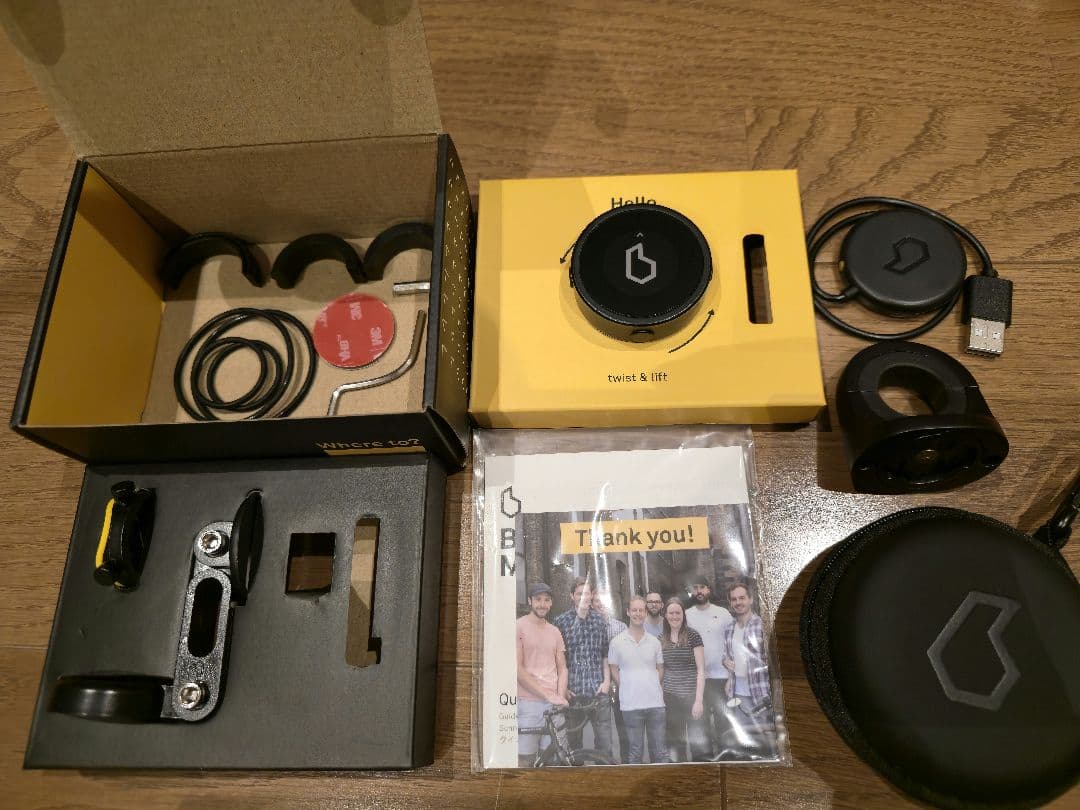 【美品】Beeline Moto ブラック バイク用ナビ 付属品完備 ケース付