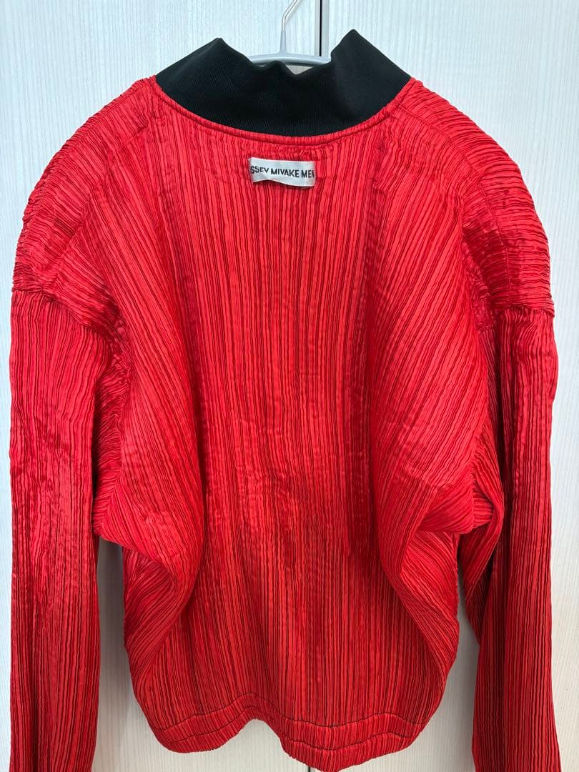 ISSEY MIYAKE MEN プリーツ MA-1 ジャケット ブルゾン