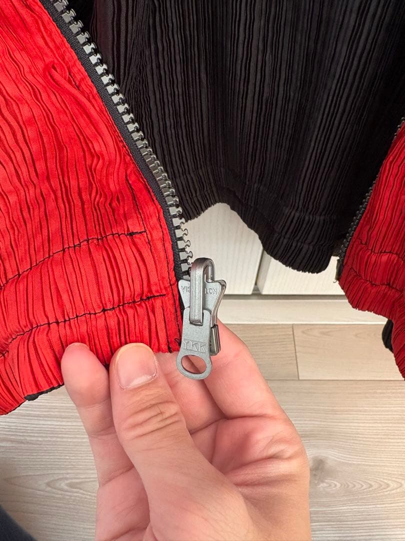 ISSEY MIYAKE MEN プリーツ MA-1 ジャケット ブルゾン