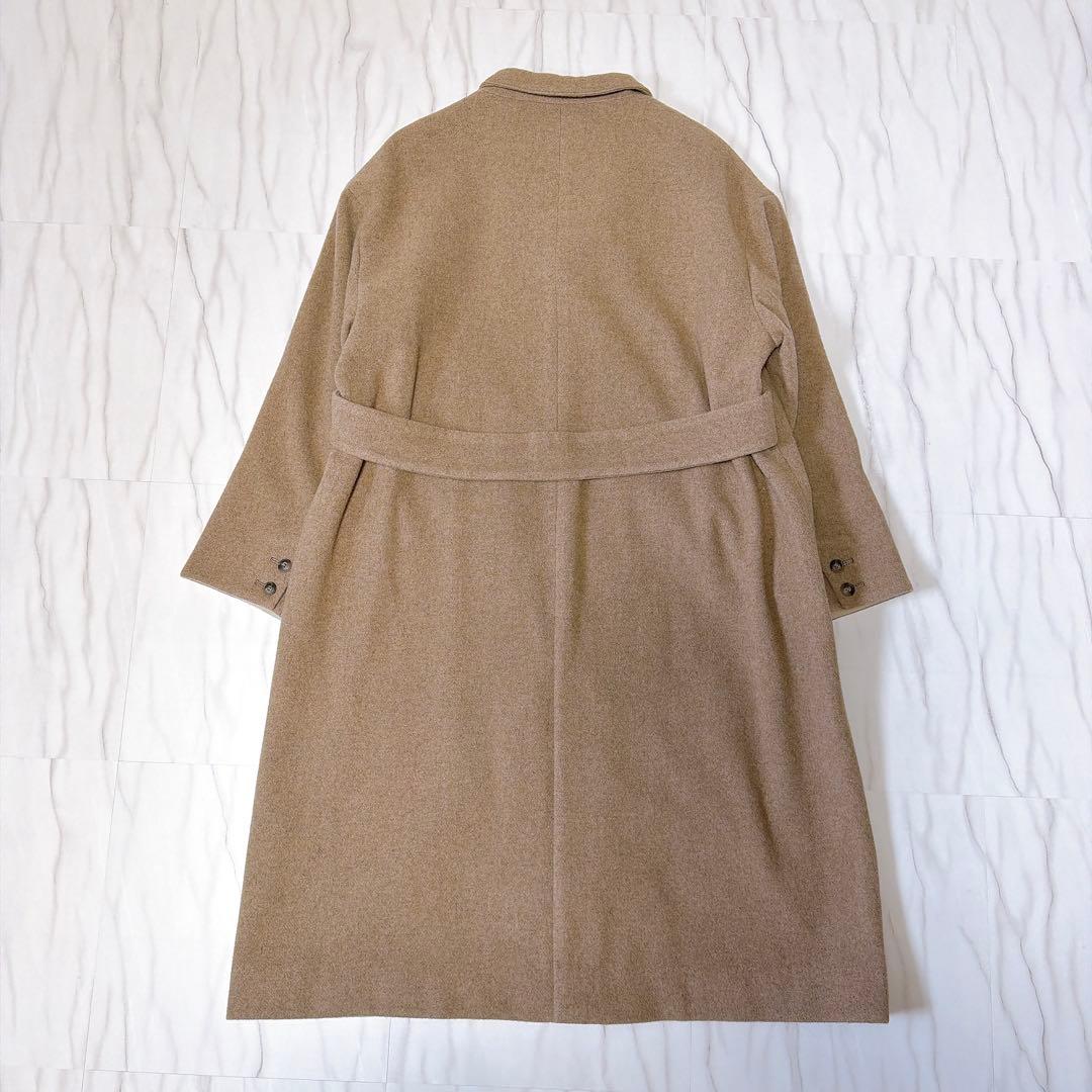 北欧、暮らしの道具店 3WAYアレンジ襟のかろやかチェスターコート ベージュ
