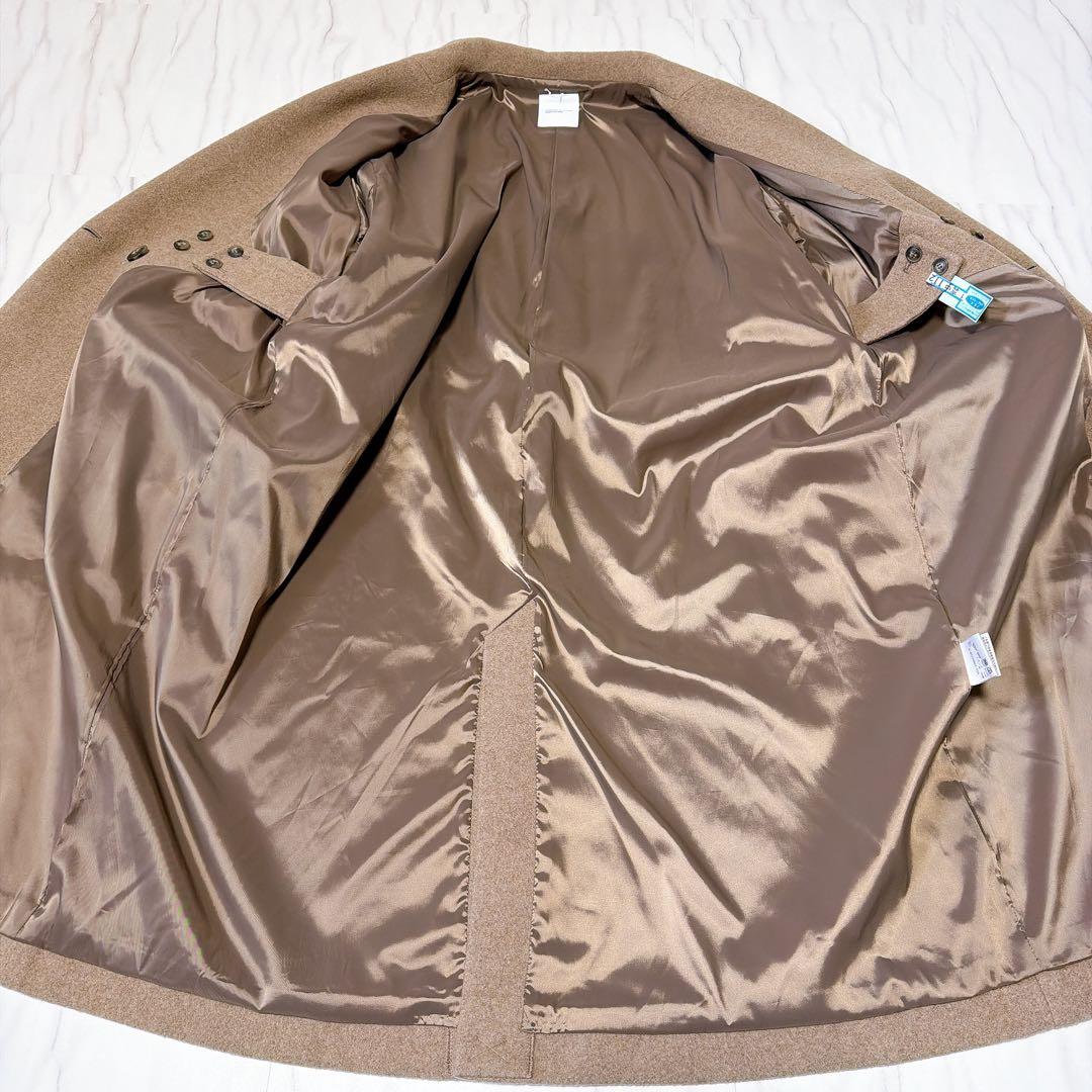 北欧、暮らしの道具店 3WAYアレンジ襟のかろやかチェスターコート ベージュ