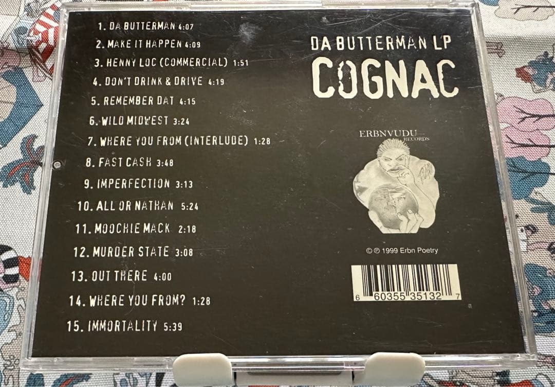 洋楽 COGNAC DA BUTTERMAN LP G RAP