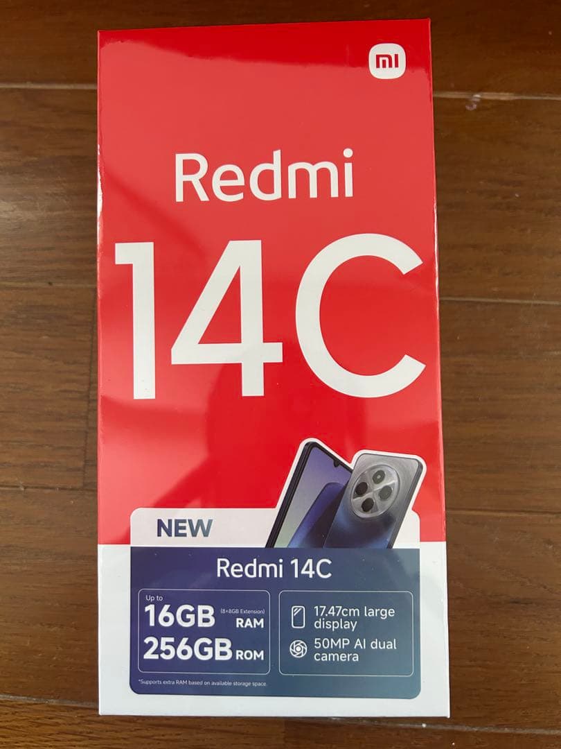 Xiaomi Redmi 14C SIMフリー 256GB スターリーブルー