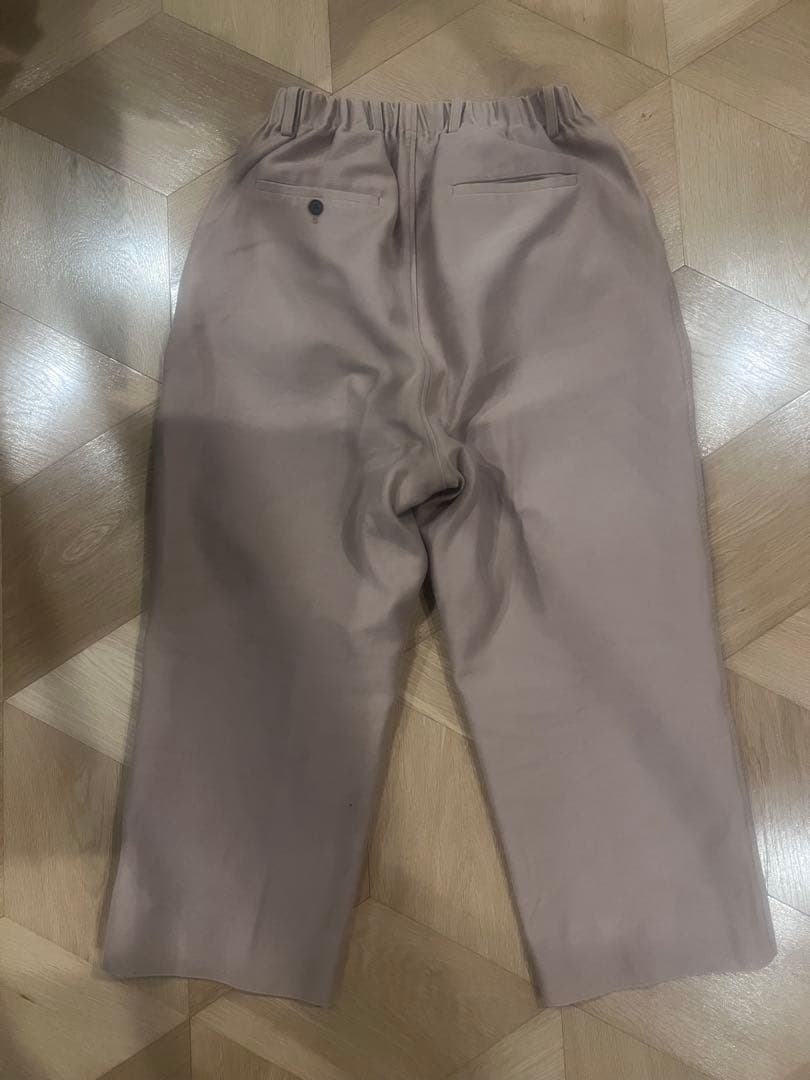 【nonnotte】Draping Elastic Wide Trousers