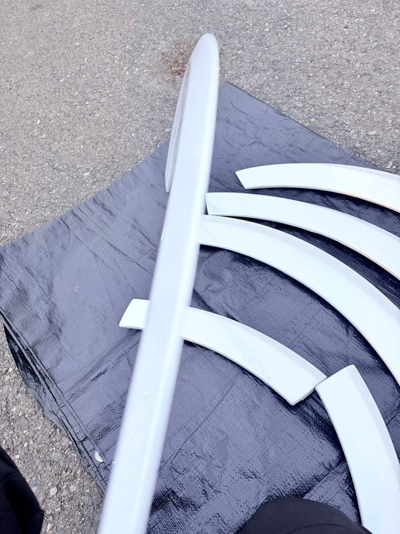 ハイエース オーバーフェンダー 070 パールホワイト