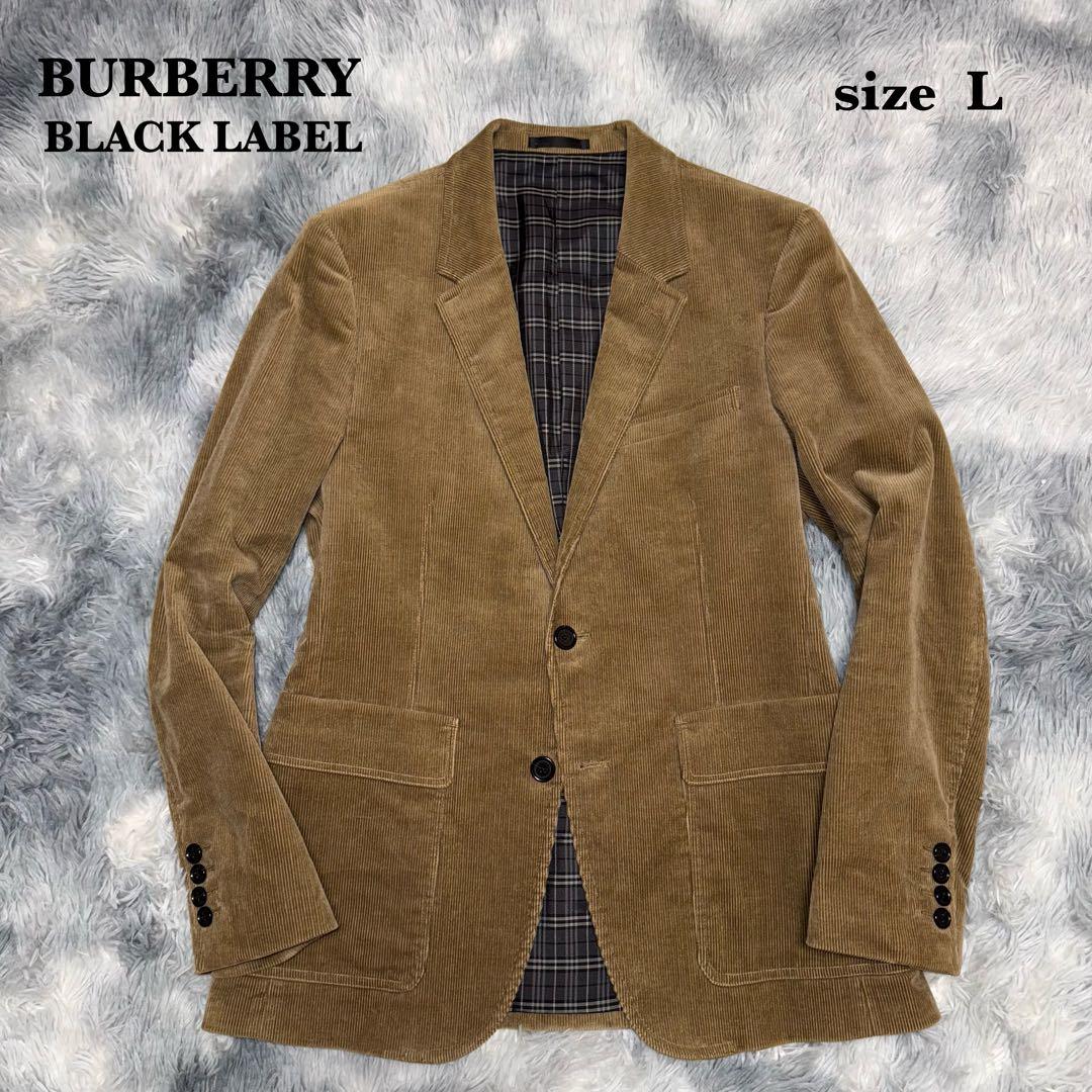美品 BURBERRY BLACK LABEL コーデュロイ ジャケット L