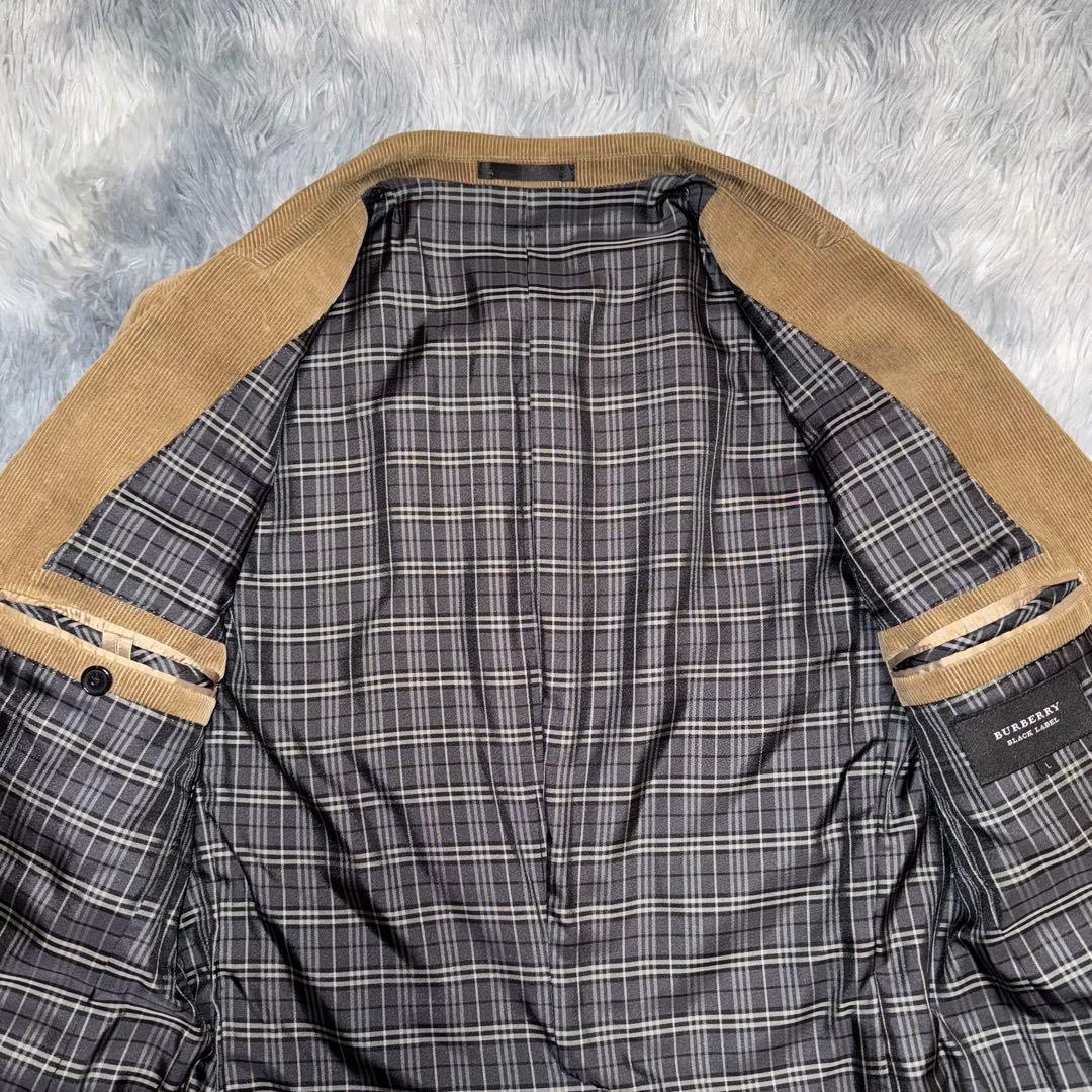 美品 BURBERRY BLACK LABEL コーデュロイ ジャケット L