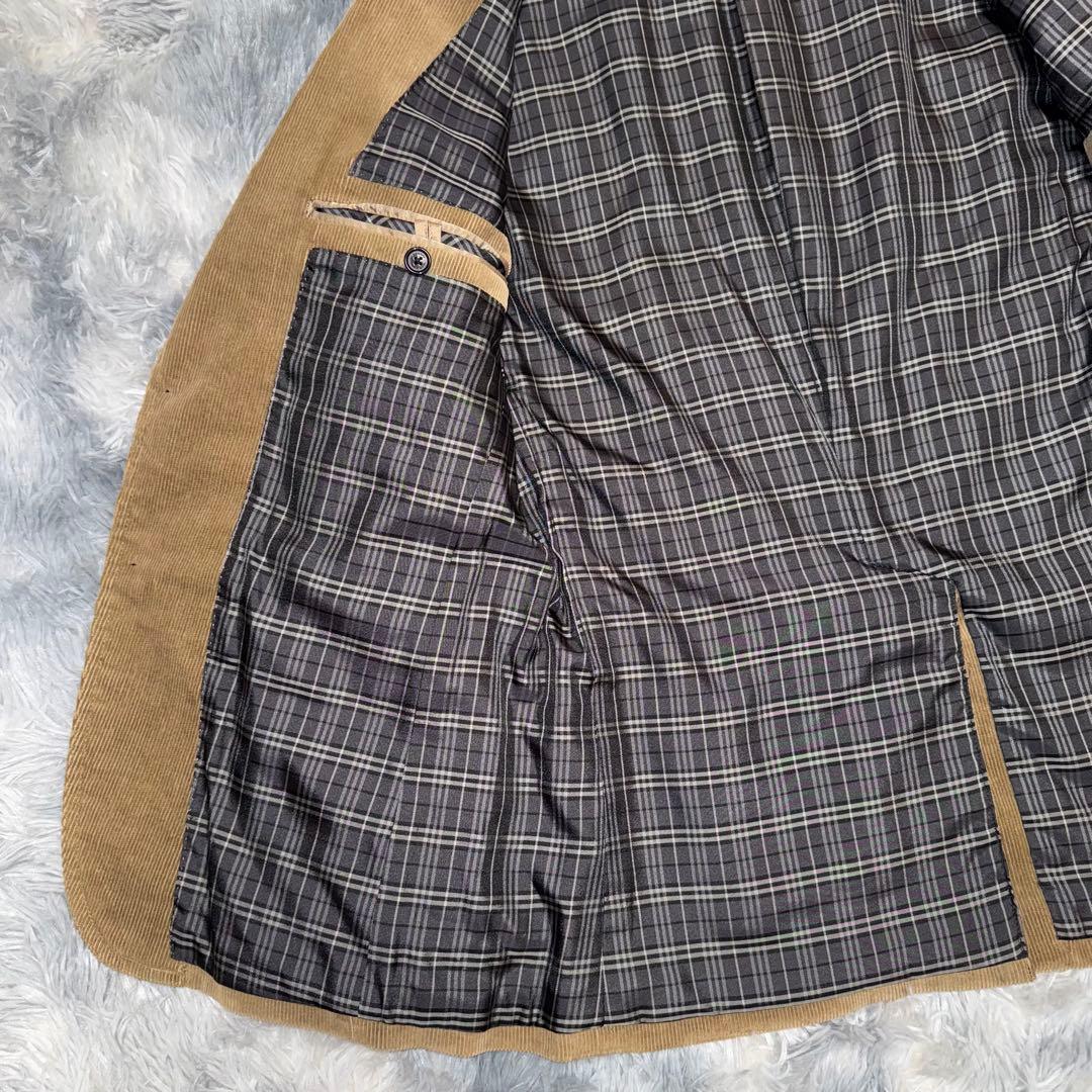 美品 BURBERRY BLACK LABEL コーデュロイ ジャケット L
