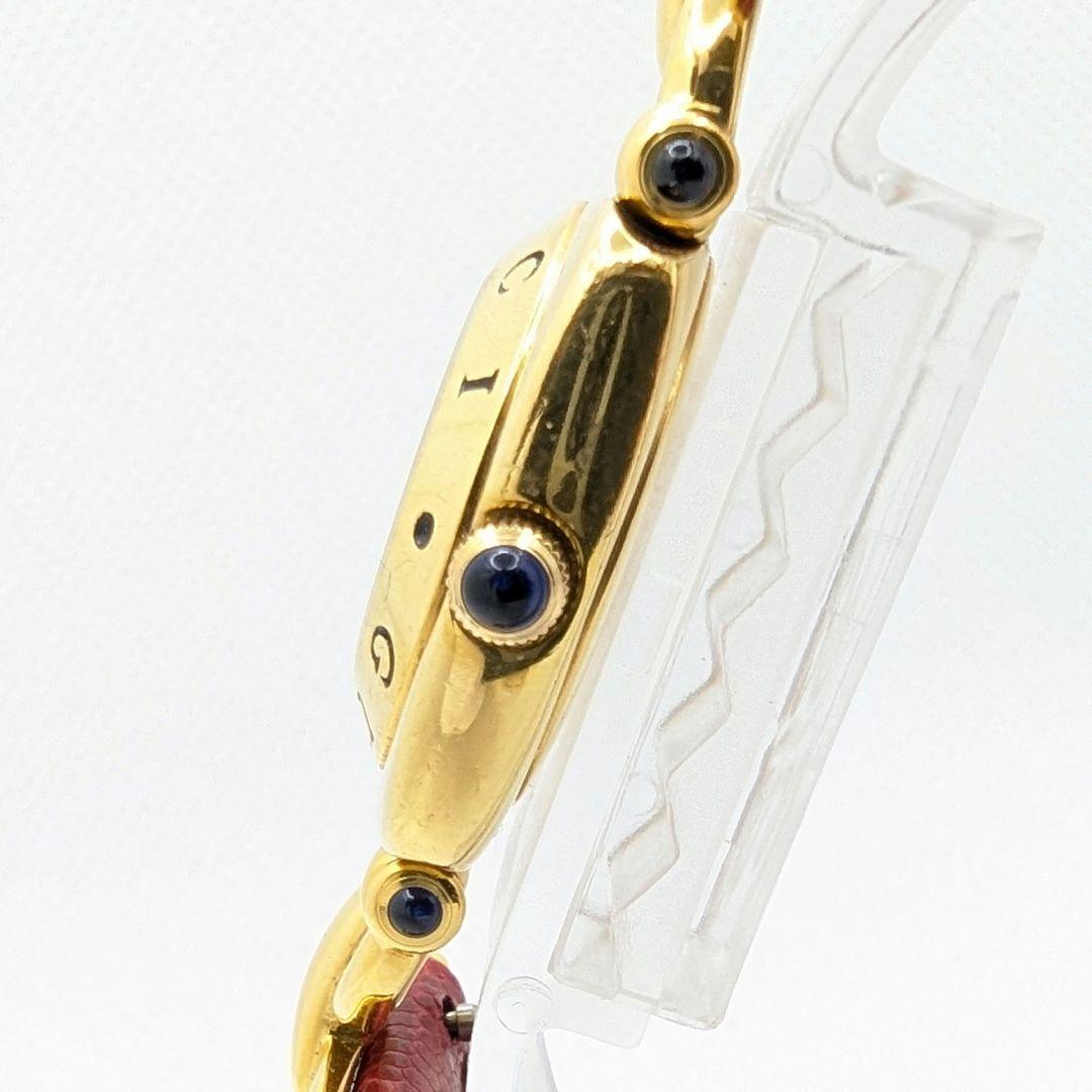 【箱・替えベルト付】GUCCI グッチ チェンジベルト ホワイト文字盤 腕時計