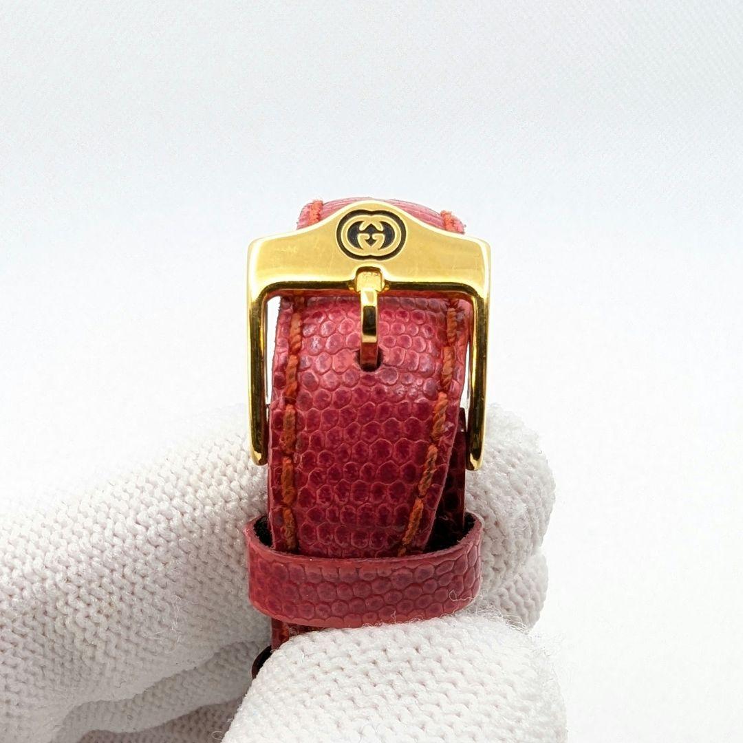 【箱・替えベルト付】GUCCI グッチ チェンジベルト ホワイト文字盤 腕時計