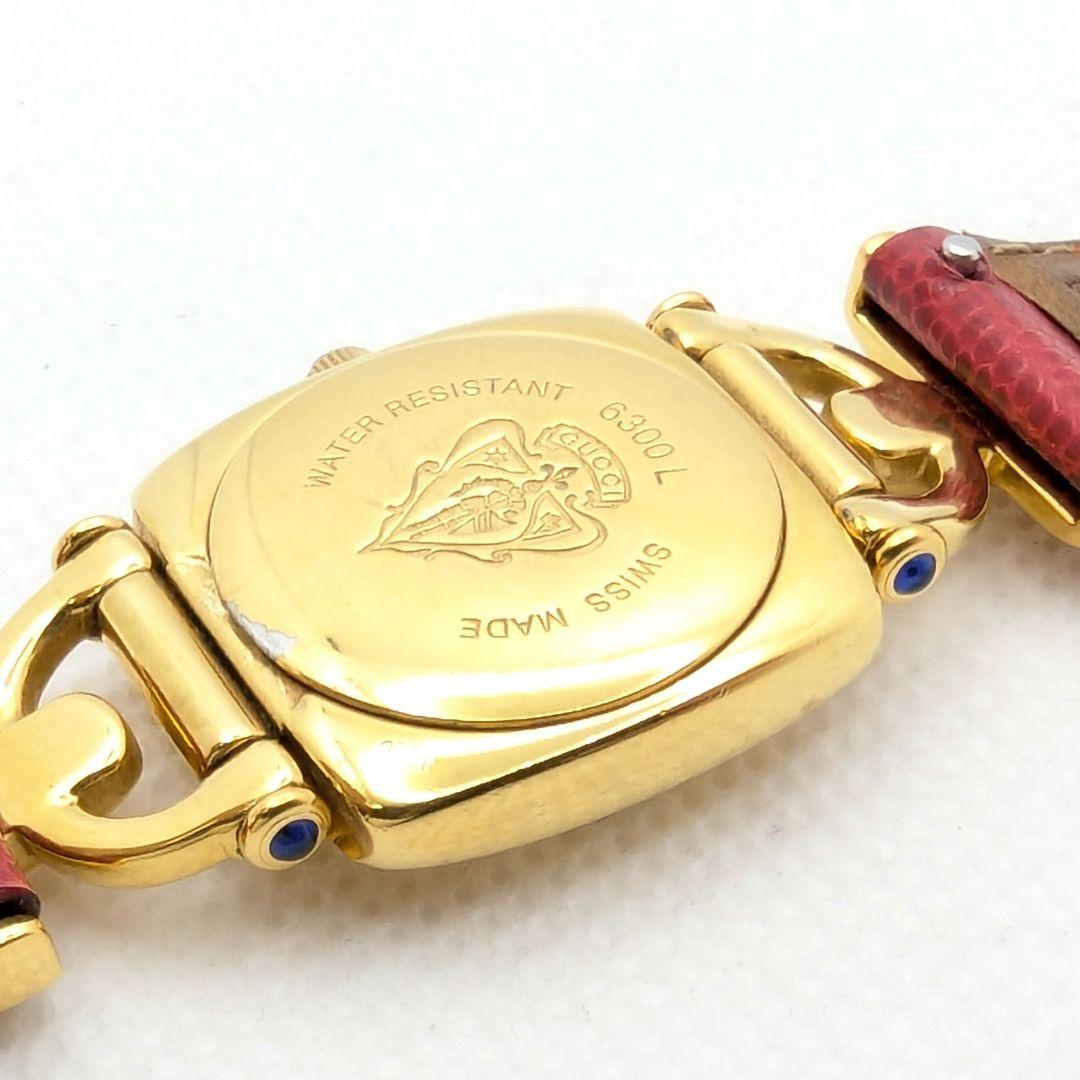 【箱・替えベルト付】GUCCI グッチ チェンジベルト ホワイト文字盤 腕時計