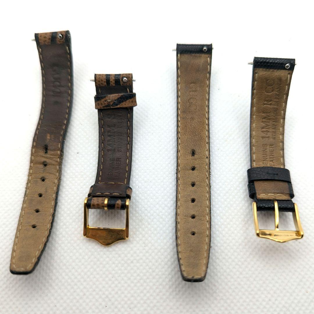 【箱・替えベルト付】GUCCI グッチ チェンジベルト ホワイト文字盤 腕時計