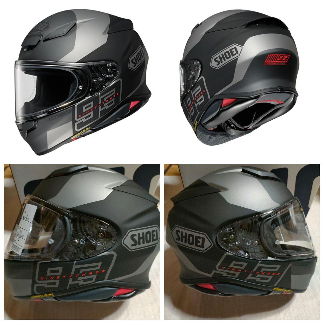 SHOEI フルフェイスヘルメット　Z-8　MM93コレクション ラッシュ　S