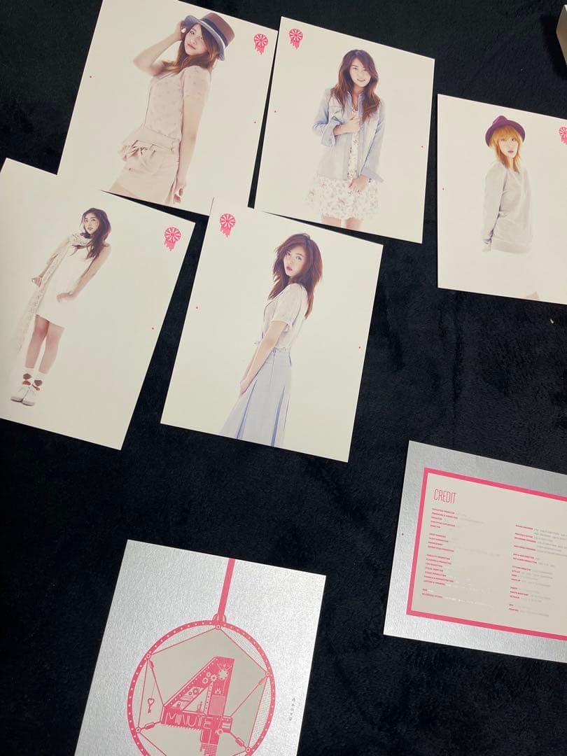 ⭐️バラ売り可　値下げ依頼可　まとめ売り　4Minute アルバム　チェキ　トレカ