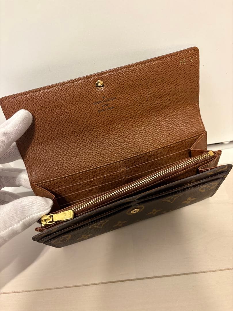 新品同様 ルイ ヴィトン モノグラム 長財布