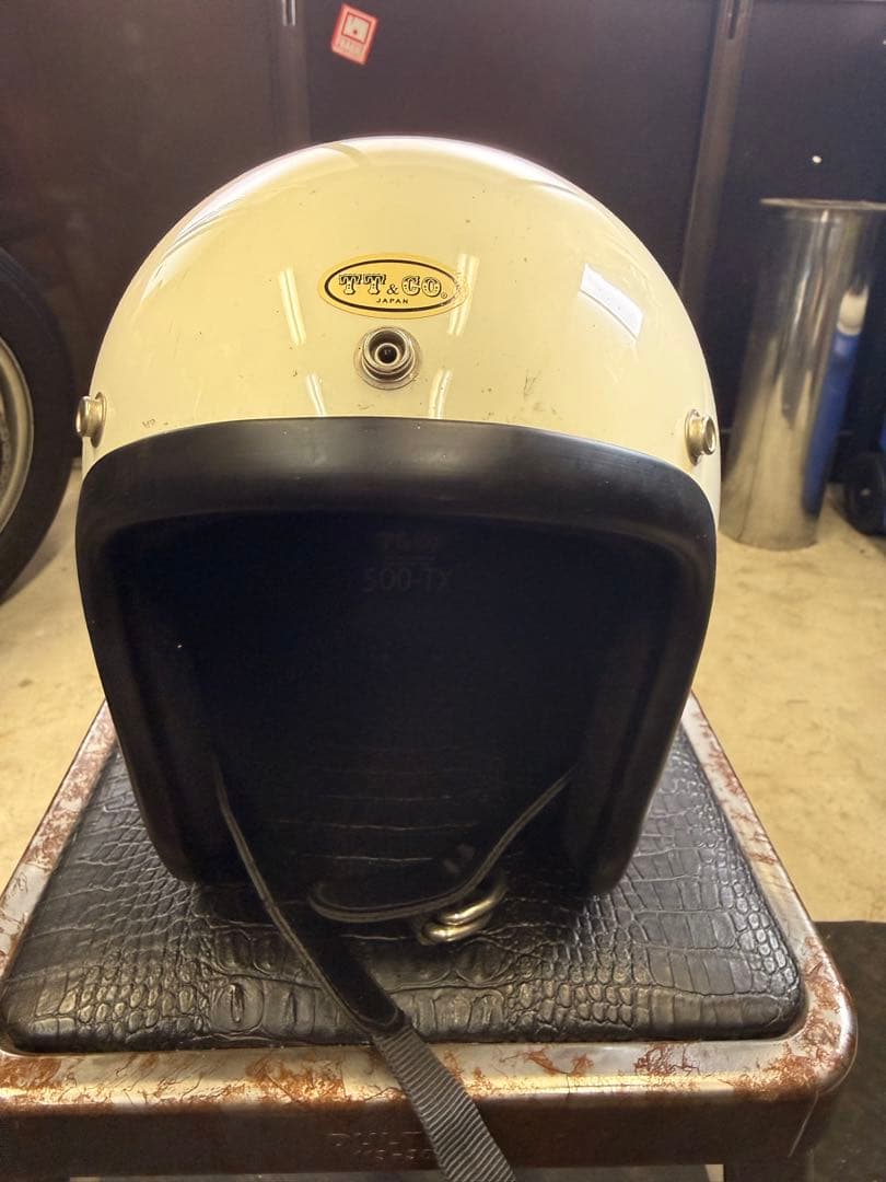 TT&CO ヘルメット 500TX S/M ホワイト