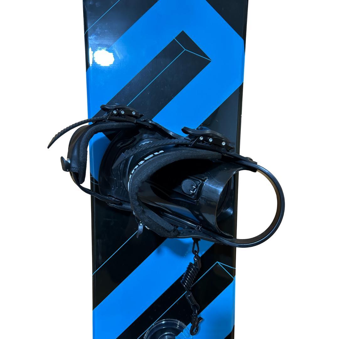 DUB ジュニアスノーボード130cm ビンディング 滑り止め＆コード付