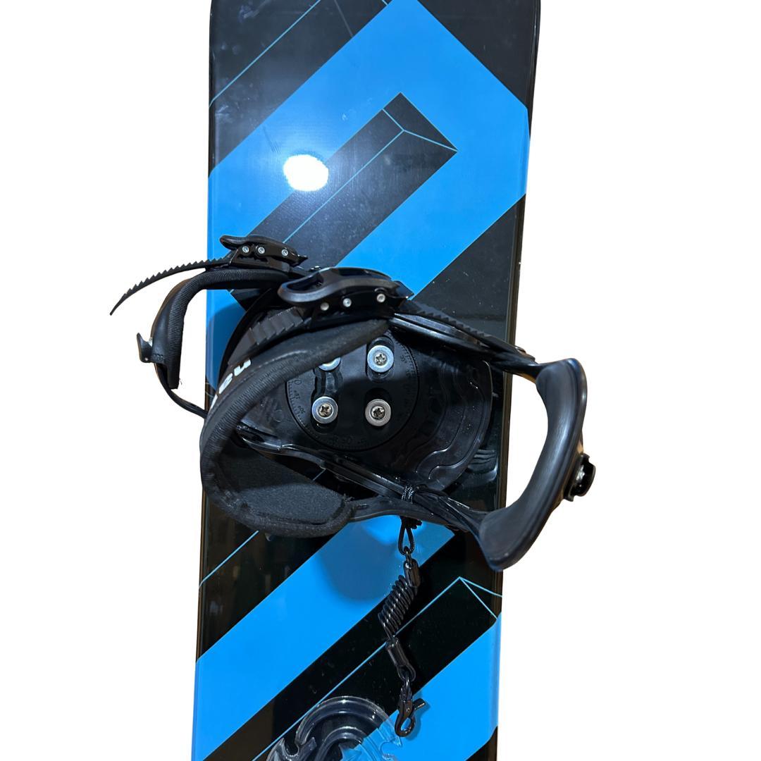 DUB ジュニアスノーボード130cm ビンディング 滑り止め＆コード付