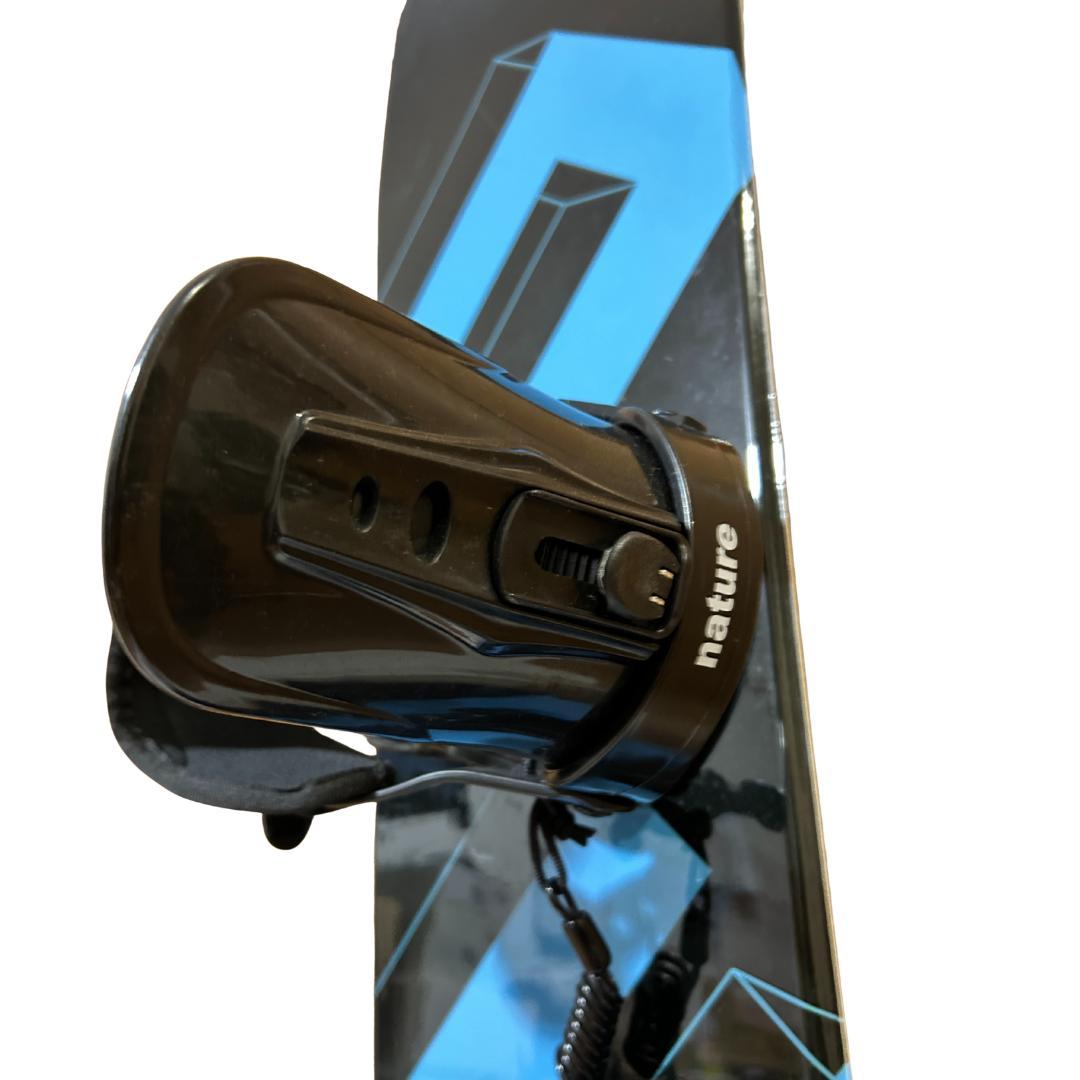 DUB ジュニアスノーボード130cm ビンディング 滑り止め＆コード付