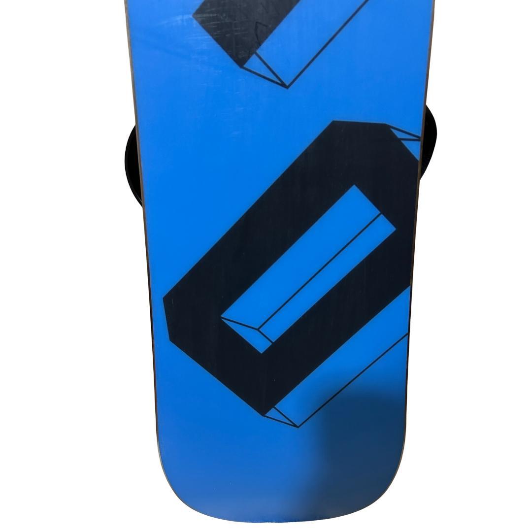 DUB ジュニアスノーボード130cm ビンディング 滑り止め＆コード付