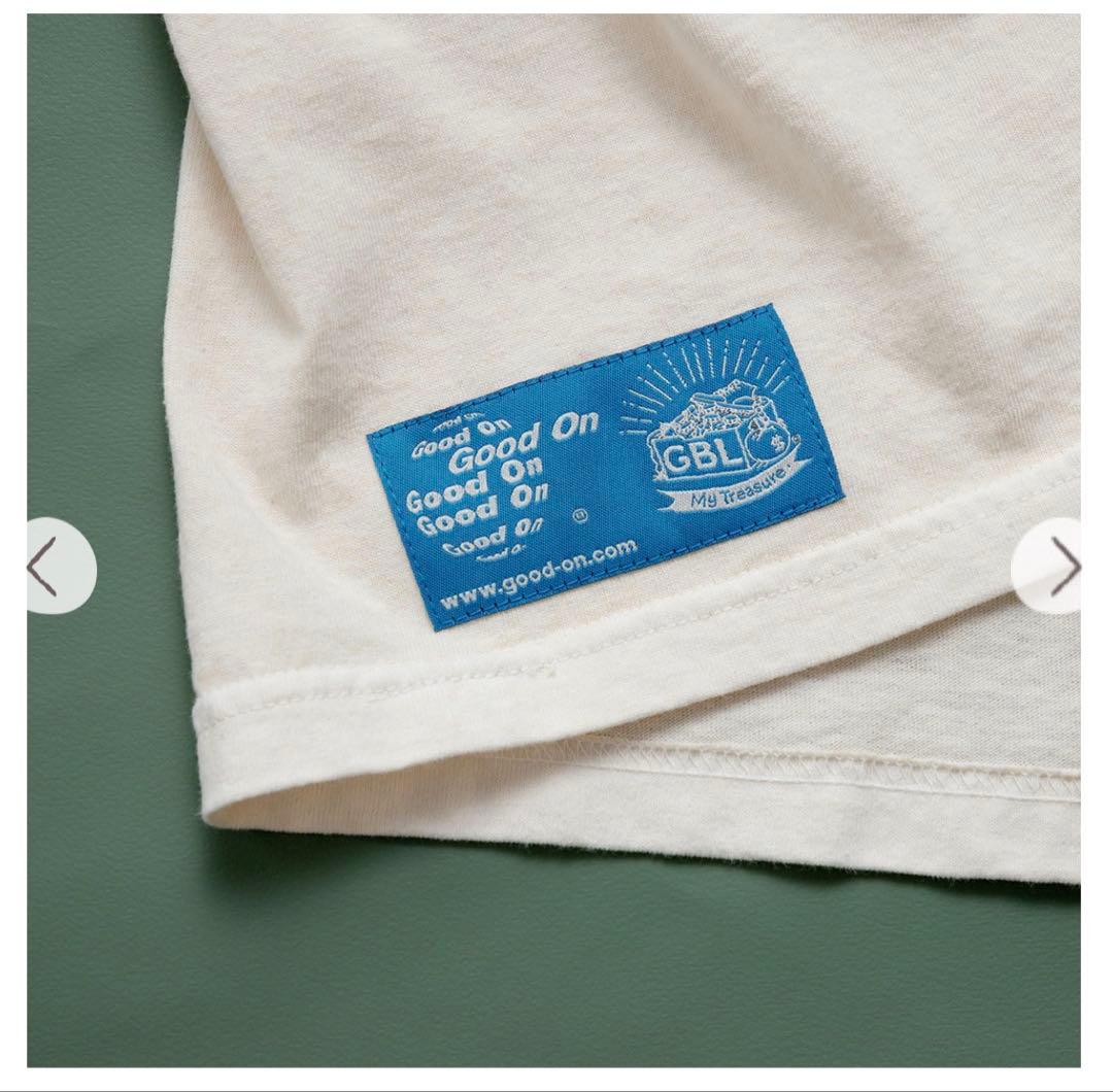 新品【GBL】もののけ姫 Good On コラボポケット刺繍Tシャツ コダマM