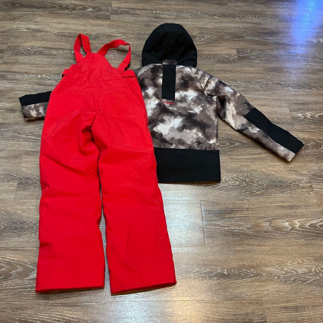 スキーウェア　男の子　150 フェニックス　美品 赤　グレー　黒