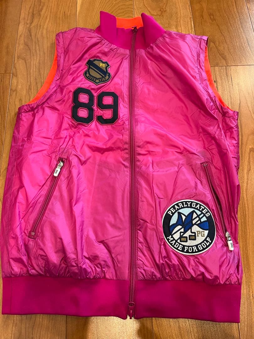 PEARLY GATES ピンク ジャケット 2way リバーシブル