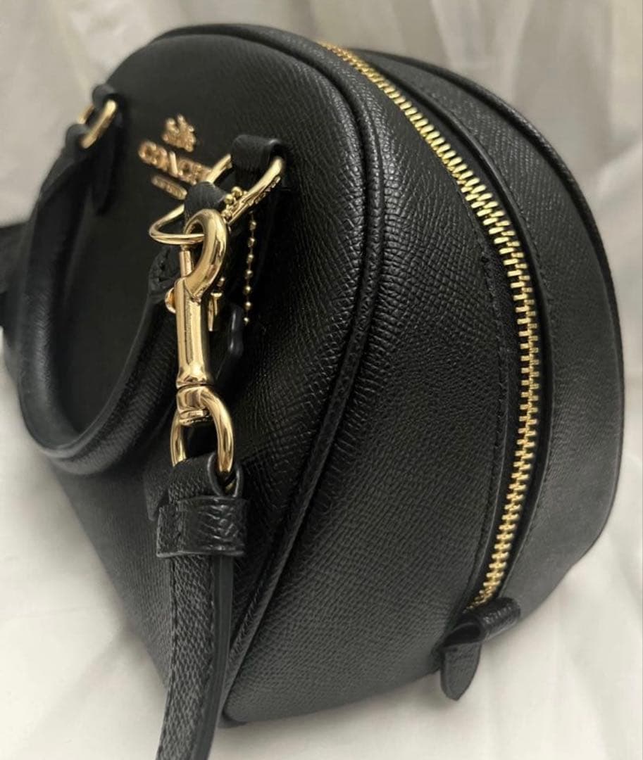 極美品　COACH ミニボストン　ハンドバッグ ショルダーバッグ