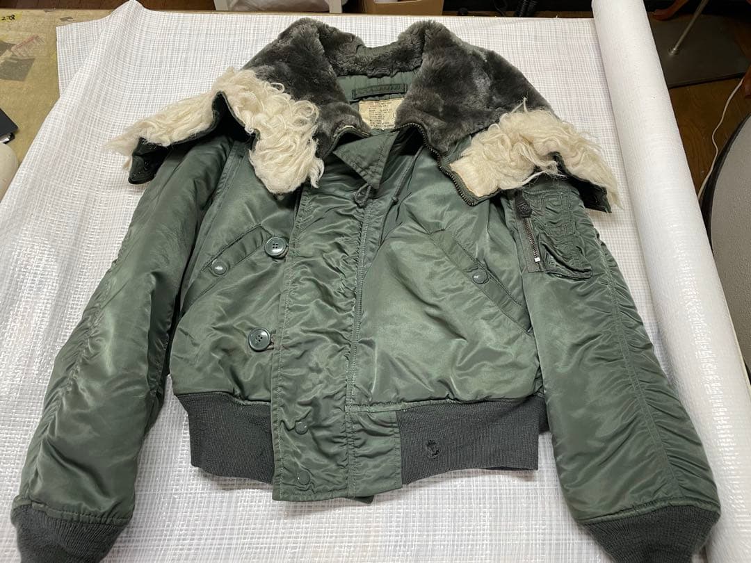 N-2B 米軍実物 フライトジャケット 希少 ダコタ社製造