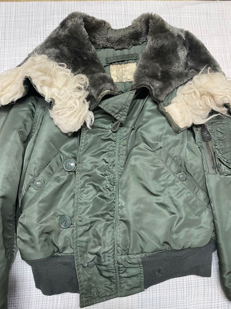 N-2B 米軍実物 フライトジャケット 希少 ダコタ社製造