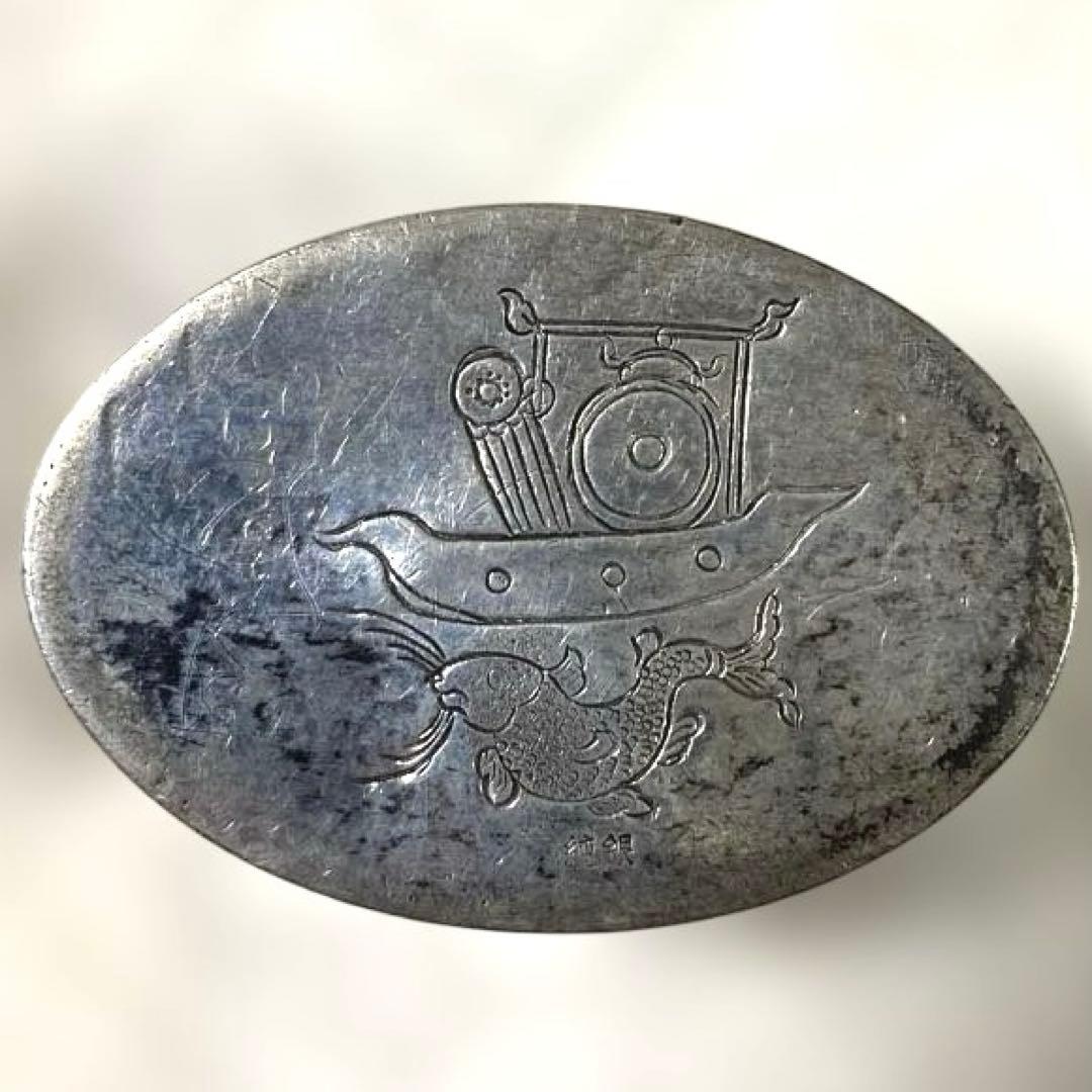 G-15 純銀　小物入れ　アンティーク　インテリア　雑貨　美術品　工芸品