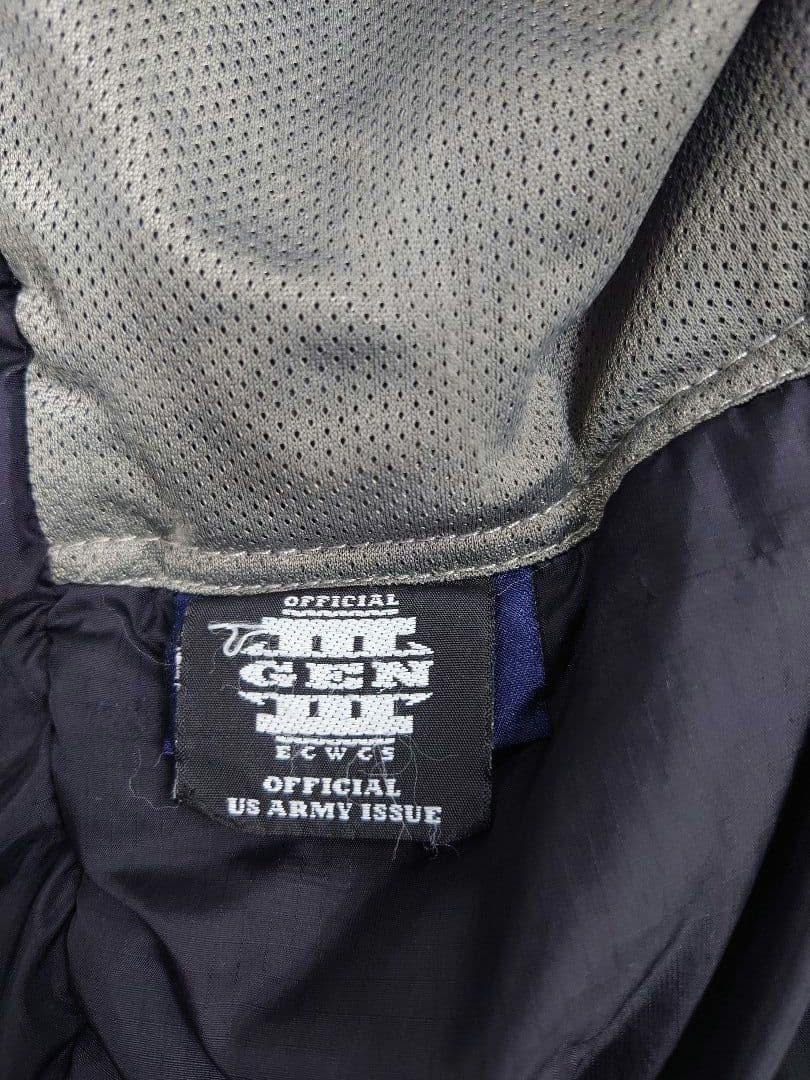 モ*チ様 実物米軍　ECWCS GEN3 Level7 黒染め M-R　レベル7