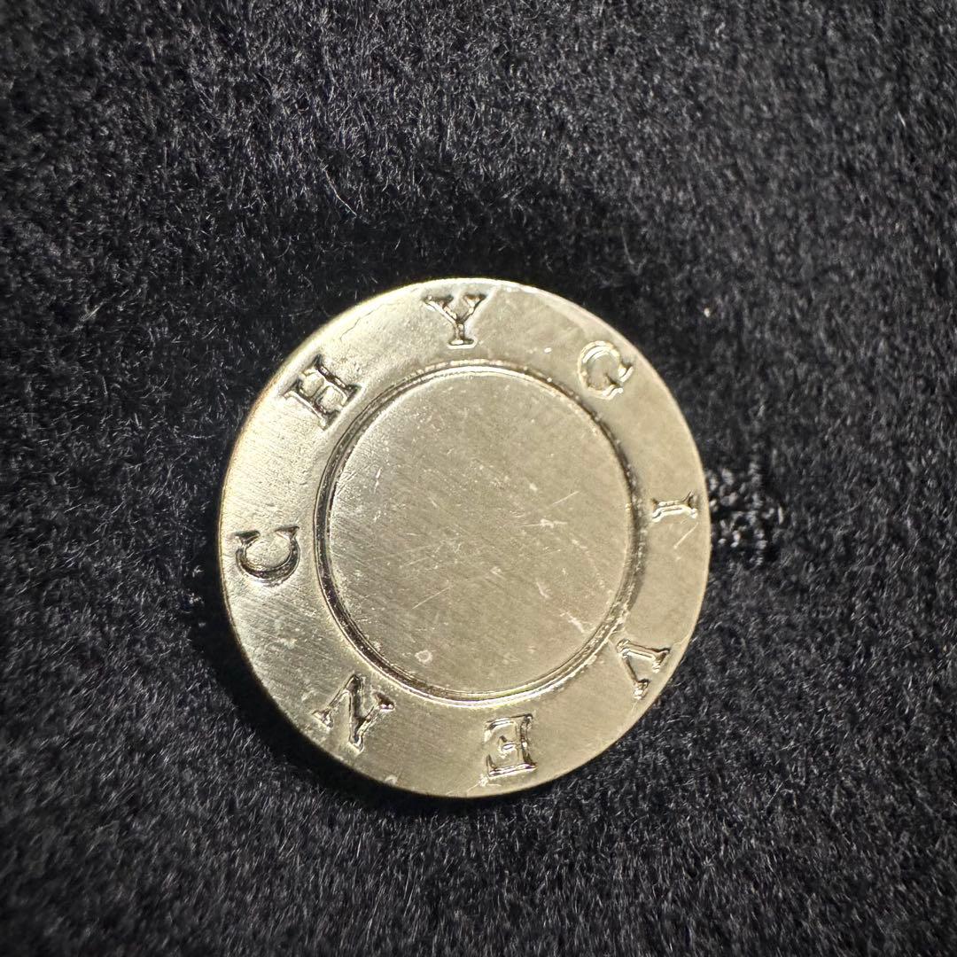 GIVENCHY カシミヤ100% テーラードジャケット　銀ボタン ネイビー