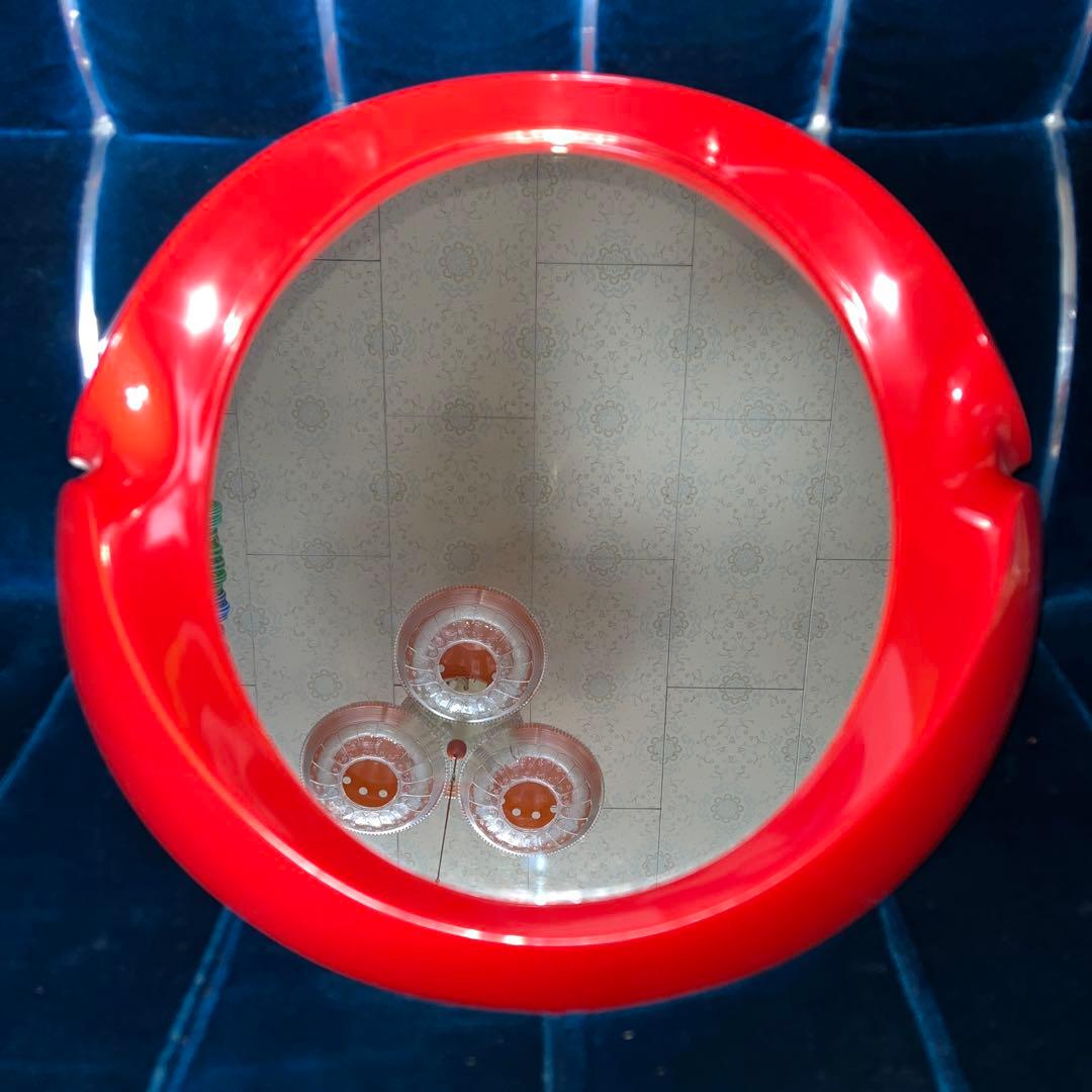 bomboa スペースエイジ ウォールミラー 壁がけミラー プラ製 ヴィンテージ