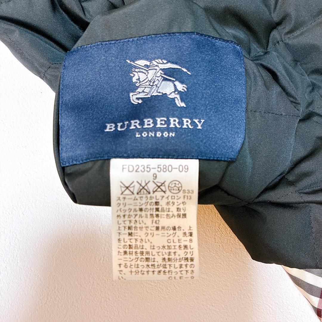 Burberry バーバリー ノバチェック リバーシブル ダウンベストM相当