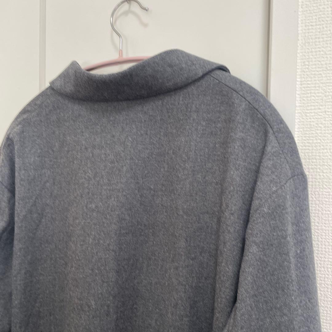 【完売品】【極美品】6(ROKU)Vネック チュニック ウール 日本製