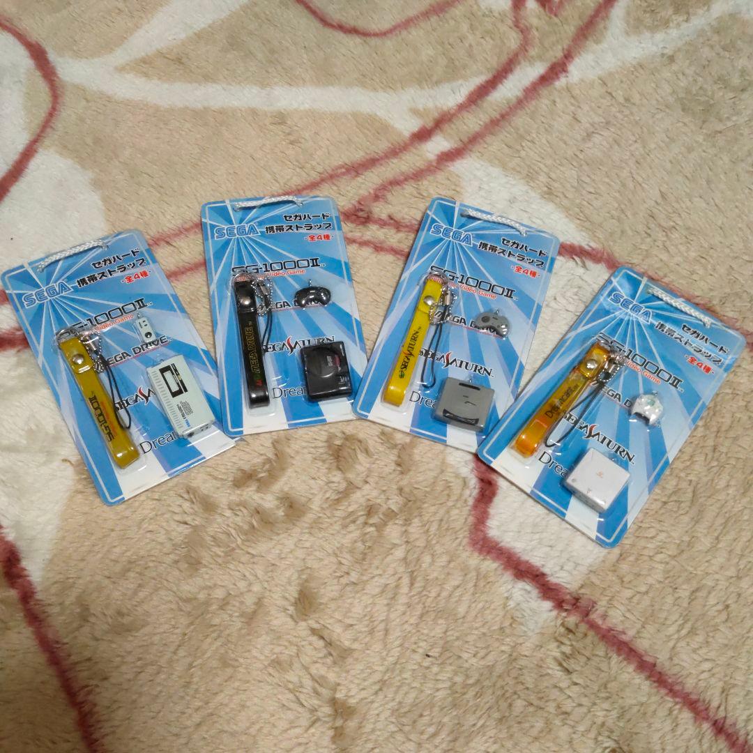 S*y様 未使用新品 SEGA セガハード 携帯ストラップ Vol.1 全4種