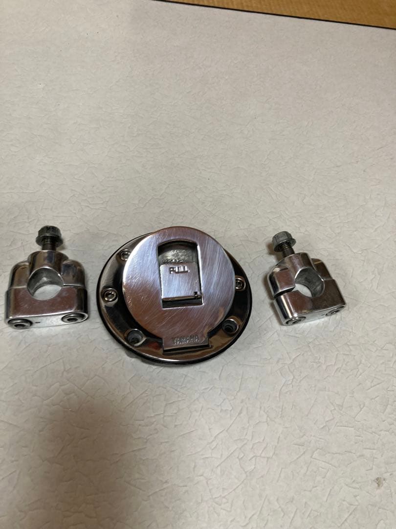 xjr1200 xjr1300(前期)バフがけ　タンクキャップ　メインキー　他