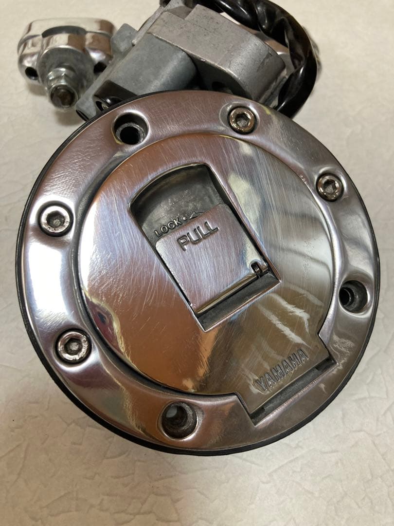 xjr1200 xjr1300(前期)バフがけ　タンクキャップ　メインキー　他