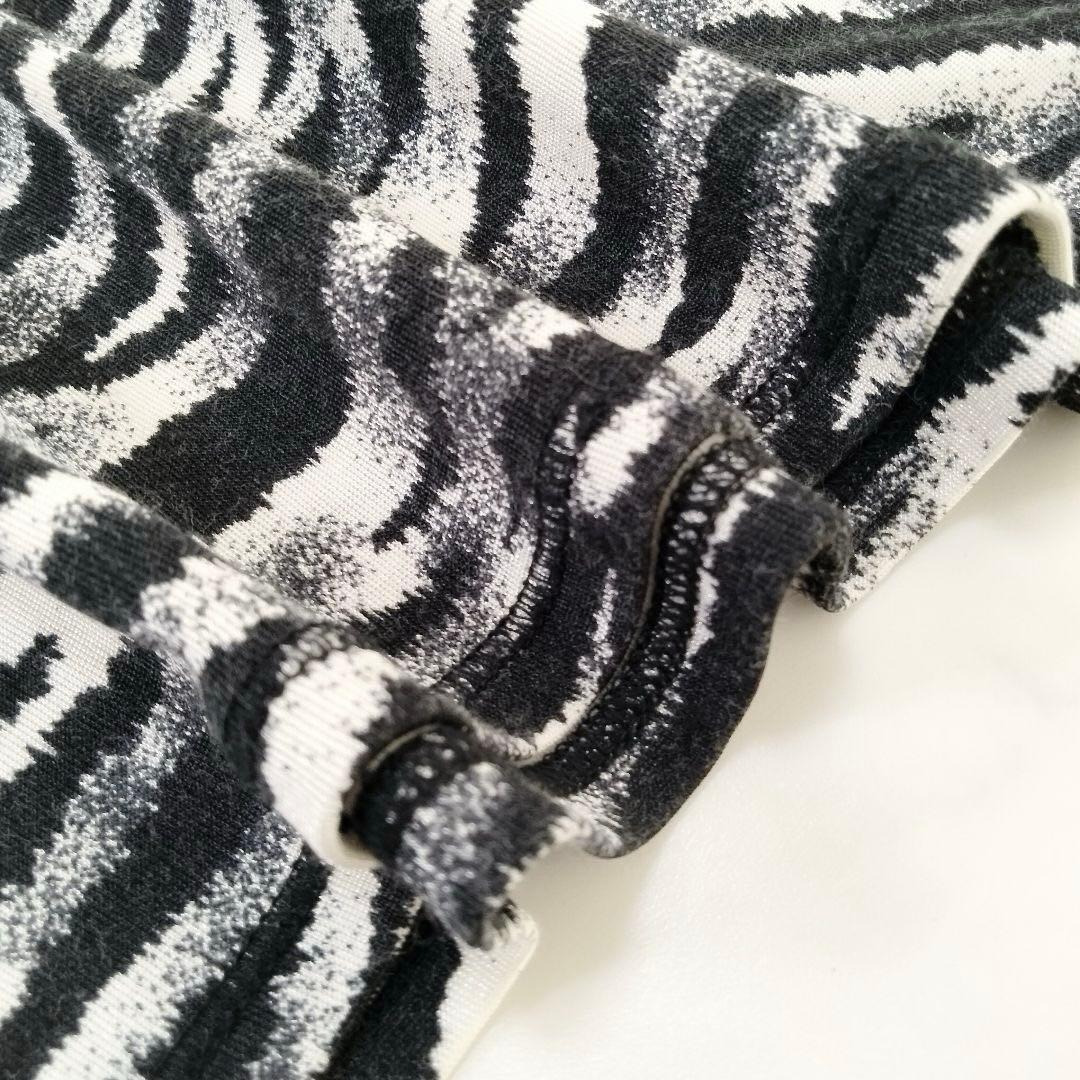 美品　jean paul gaultier FEMME 　ゼブラ柄カットソー