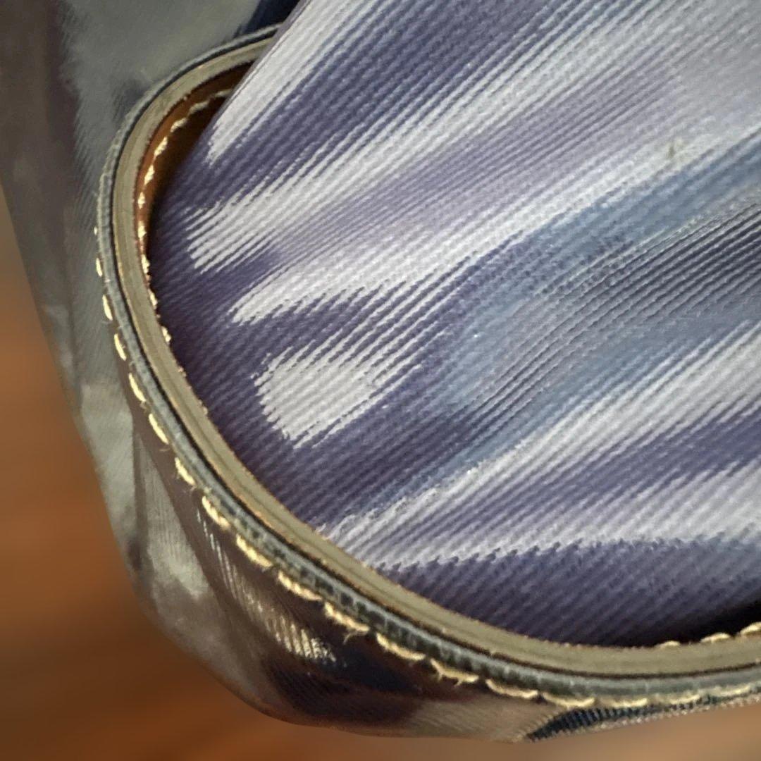 【美品】TOD'S トッズ 2way トートバッグ ショルダーバッグ ネイビー