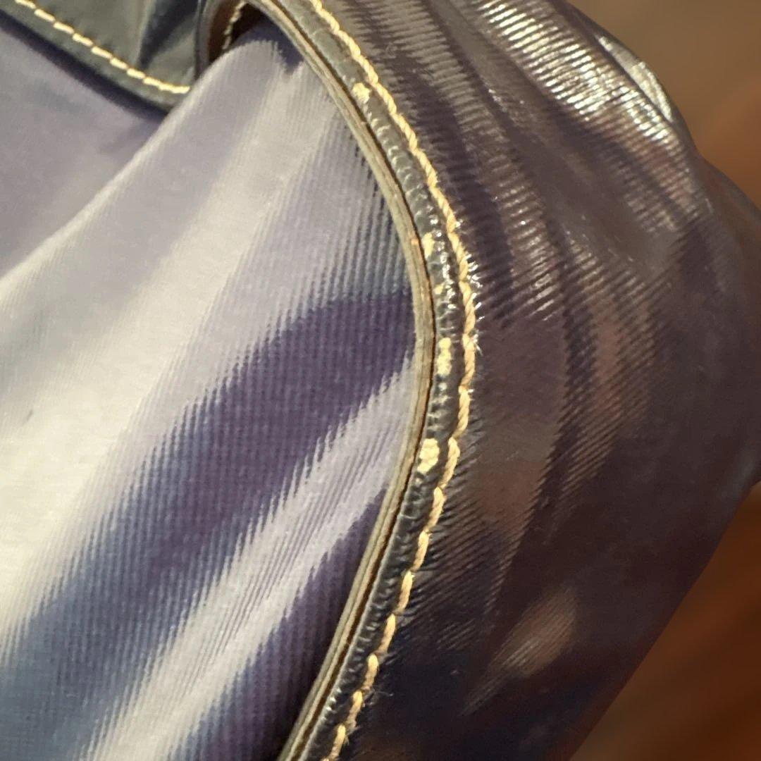 【美品】TOD'S トッズ 2way トートバッグ ショルダーバッグ ネイビー