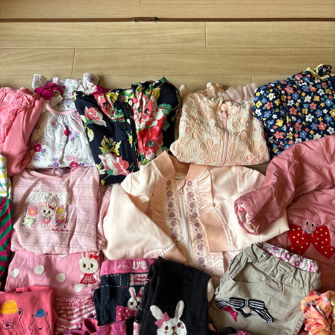 女の子　90-100センチ　ミキハウスまとめ売り