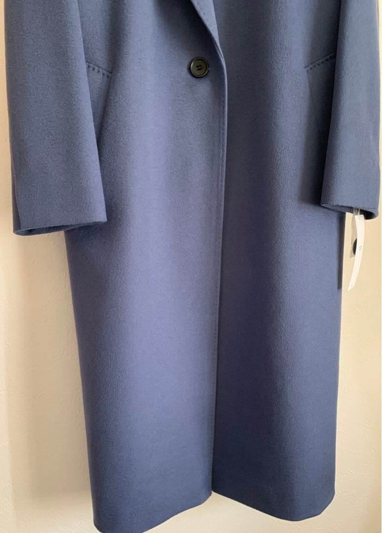 新品タグ付23区【滝沢眞規子さん着用】ウールカシミヤビーバー チェスター コート