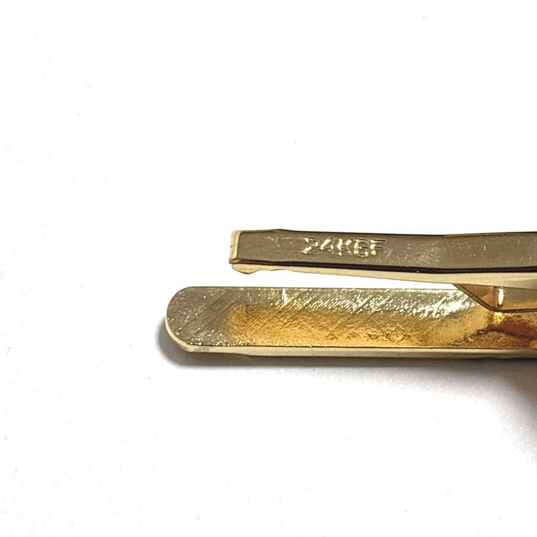 シャネル タイピン 24KGF 純金張りココマーク ゴールド ロゴ 美品