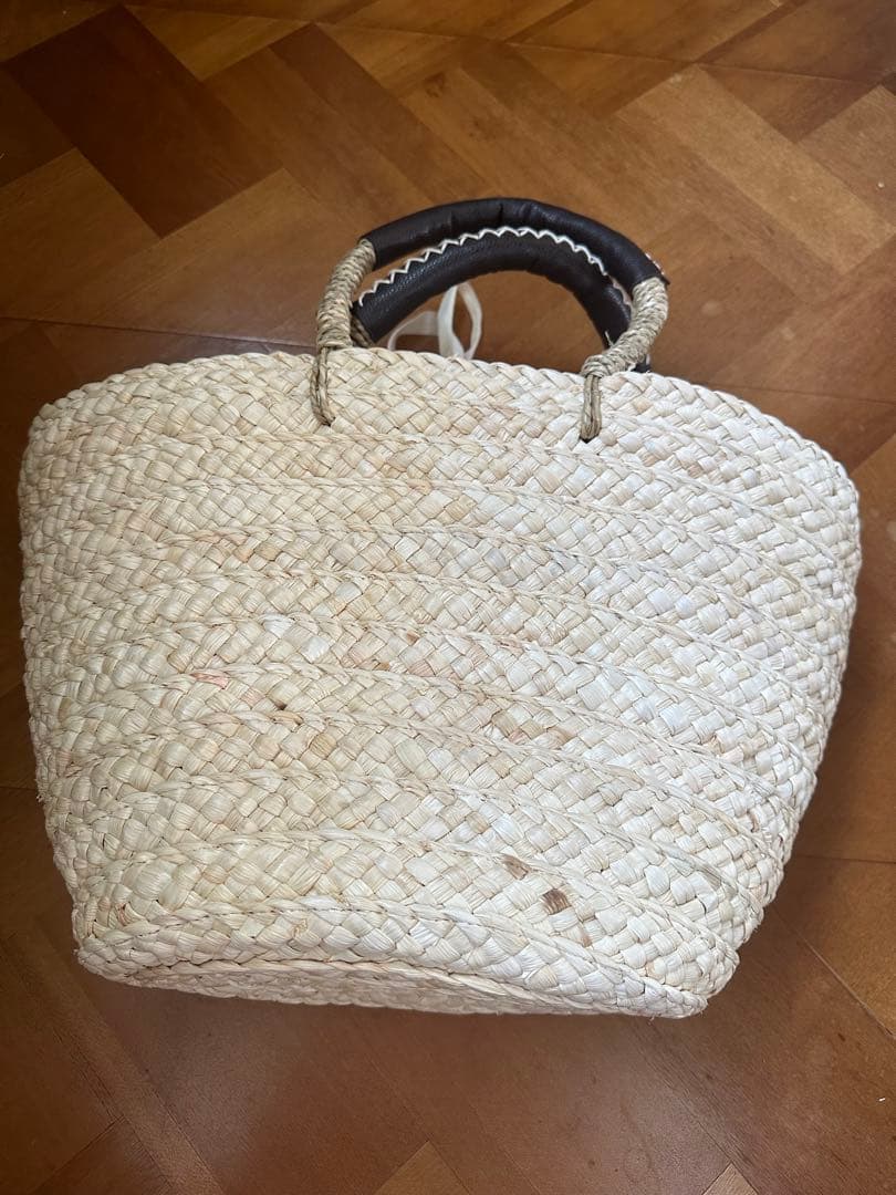 DEAN&DELUCA beamsコラボ　カゴバッグ大