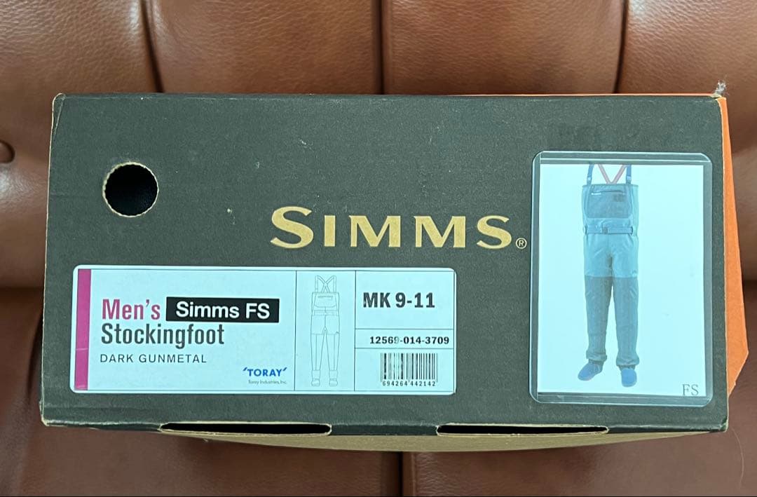 Simms Men's FS ストッキングフットウェーダー MK 9-11