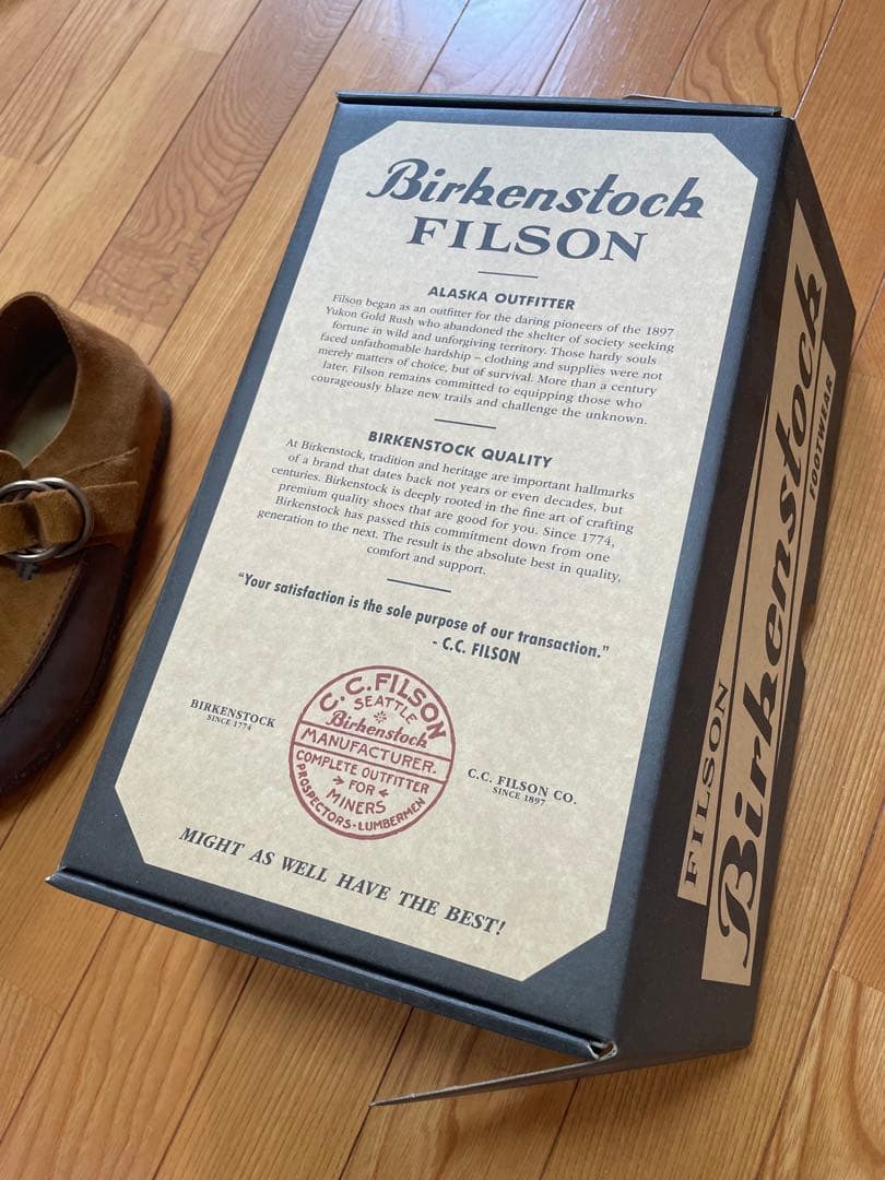 BIRKENSTOCK ビルケンシュトック 1774 FILSON モカシン